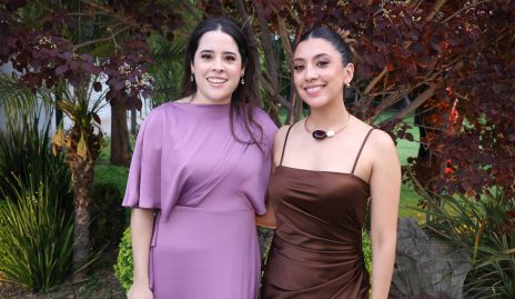  Andrea Martínez y Daniely Falcón.