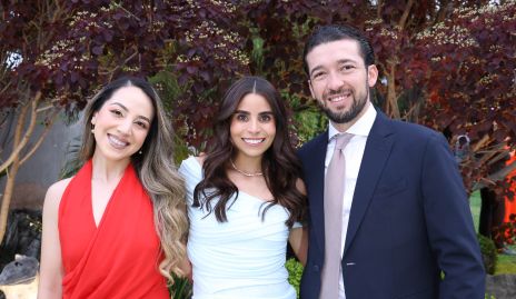  Alexa Payán, Rocío de la Vega y Johan Werge.