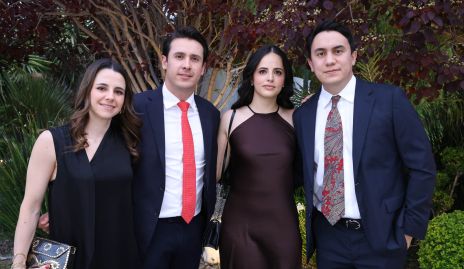  Daniela Valle, José Manuel Díaz Infante, Renata Lasso y Darbel Medrano.