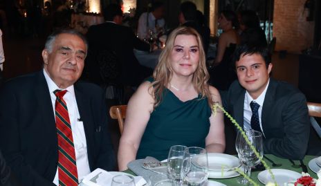  Sergio Motilla, Gaby Lozano y Diego Martínez.