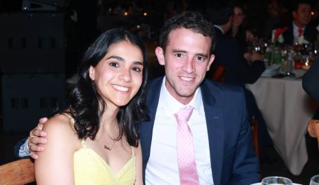  Dalel Suárez y Andrés Maza.