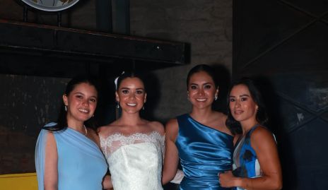  Ana Luisa Hernández, Paulina Estrada,  Karime Franco y Valeria González.