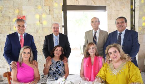  Javier Díaz de León y Amparito Lomelín, Federico Garza y Mónica Alcalde, Jana González y Jaime Borbolla, Elena Solana y Javier Torres.
