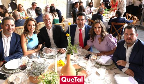 Fernando Toranzo, Adriana Medina, Luis José Martínez, Manuel Labastida, Eunice Camacho y Roberto Meade.