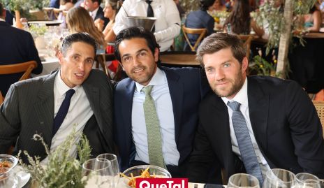  Jonás, Ernesto Zárate y José Manuel Hernández.