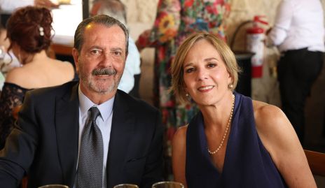  Ángel Rivero y Cristina Barret.
