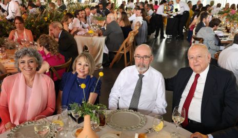  Marusa de Palau, Alejandra Canales, Roberto López y Vicente Palau.