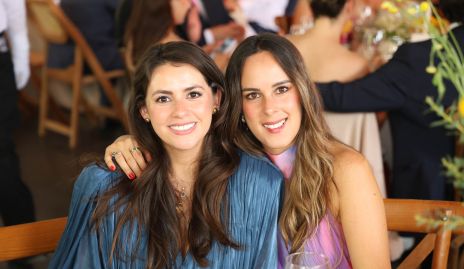  Victoria Álvarez y Claudia Antunes.