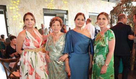  Guadalupe Del Valle, Güera López, Mónica Guillén y Guadalupe Rodríguez.