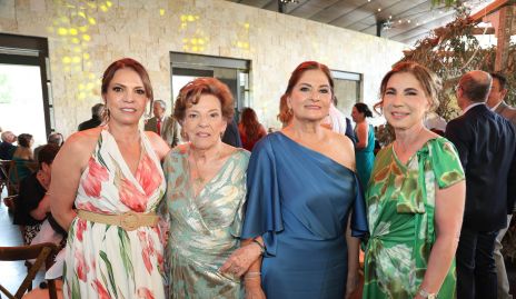  Guadalupe Del Valle, Güera López, Mónica Guillén y Guadalupe Rodríguez.