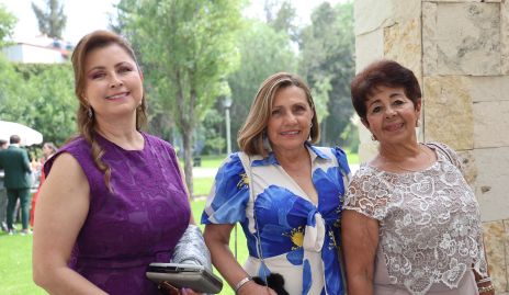  Laura Rojas, Tere Lastras y Mari Carmen Nolano.