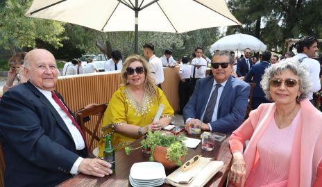  Vicente Palau, Luz Elena Solana, Javier Torres y Marusa de Palau.