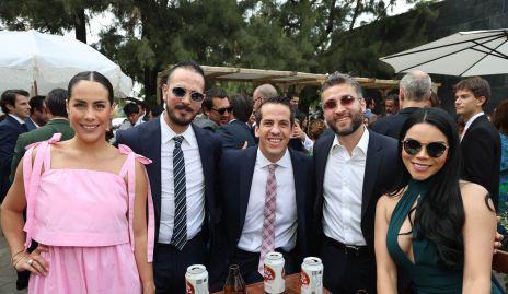  Valentina García, Humberto Solís, Jaime López, Daniel Gómez y Denisse Valle.