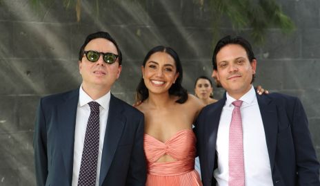  Toño Guzmán, Fernanda Ambriz y Jorge Naya.