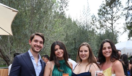  Jeander, Bianca Vidal, Andrea Moreno y Lina Zúñiga.