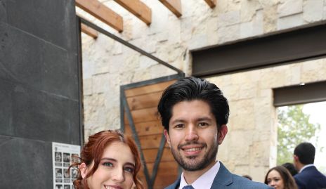  María Villalobos y Alejandro Cardozo.