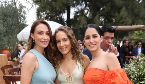  Mariana López, Paulina Pumián y Dani González.