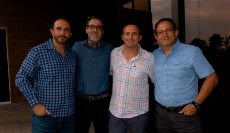 Lalo Flores, Luis MartínTorres , Jorge Torres y Gustavo Flores.