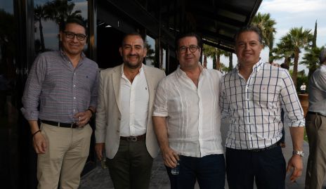  César Agundiz, Jaime Rendón, Ramón Martínez e Iván Argüelles.