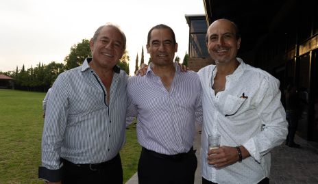 Fernando Abud, Guillermo Abud y Rafael Alcalá Mahbub.