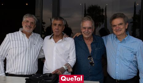 Eduardo Linares, Víctor Tame, Daniel Dauajare y Andi Medlich.
