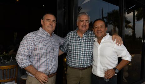 Julio Herrera, Francisco Leos y Francisco Martínez.
