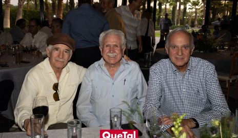 José Manuel Herrán, José Luis Muñoz Pérez y Juan Manuel Guerra.