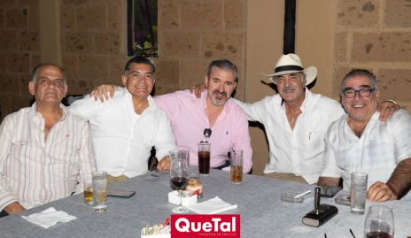  Jorge Schekaiban, Enrico Santoyo, Mario Güemes, Marco Güemes y Antonio Esper.