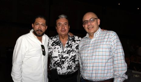 Jaime Mendoza, Gerardo Requena y Alejandro Osorio.