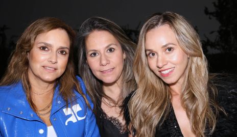  Paty Fernández, Michelle Zarur y Marcela Rubio.