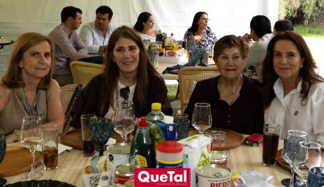 Mari Pepa Valladares, Mónica Hernández, Maruchis Andrés y Leticia Gutiérrez.