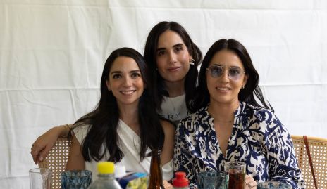 Sofia Alvarez, Mariana Rodríguez y Andrea Espinosa.