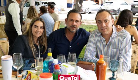 Maria Pepa Muriel, Carlos Torres y Francisco Torres.