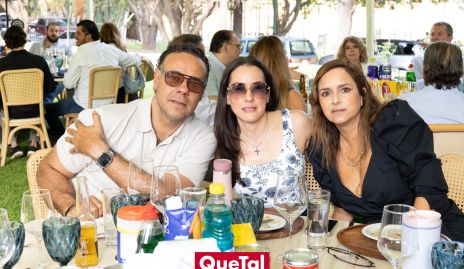 Alejandro Torres, Pituca Escartín y Paty Estrada.