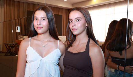  Alexia Zapata y Maya Vázquez.