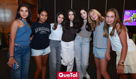 Sofia, Andy, Matilda, Maya, Caty, Elena y Hanni.