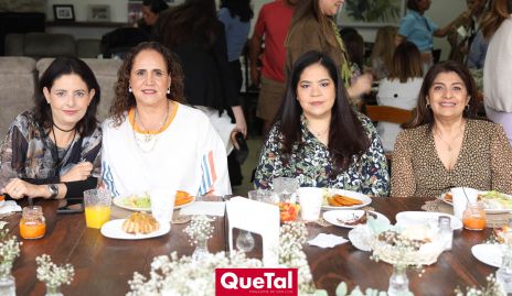 Rocío Ortuño, Alejandra Treviño, Silvia Reyna y Beatriz Elías.