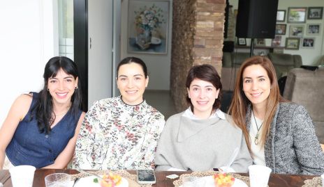  Daniela Yáñez, Yusa de la Rosa, Karime Chalita y Daniela Boelsterly.