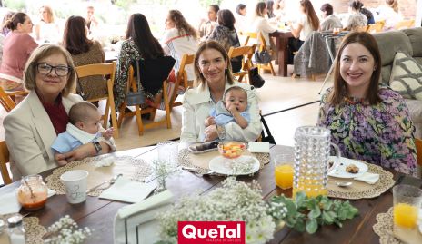  Elizabeth García, Mariana Cruz y Aurora Pérez.