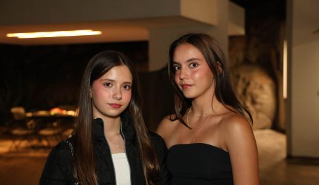  Alexa Romero y Maya Vázquez.