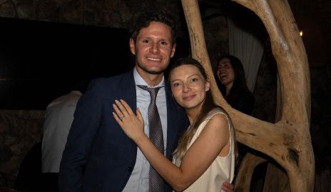  Santiago López y Gaby López.