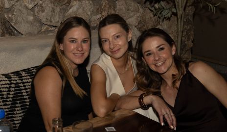  Mayte O’Farril, Gabriela López Guillén y Mariana González.