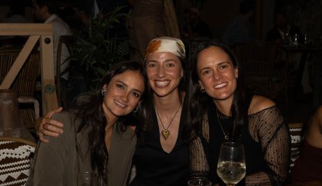 Sofía, Ximena y Fernanda.