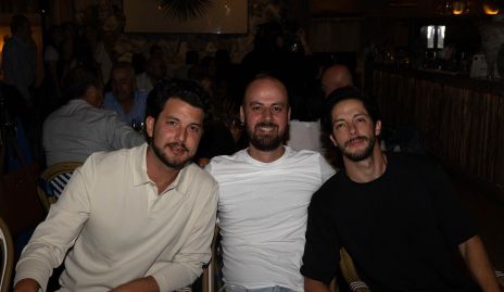 Mario Escalera, Enrique Padilla y Luis Medina.