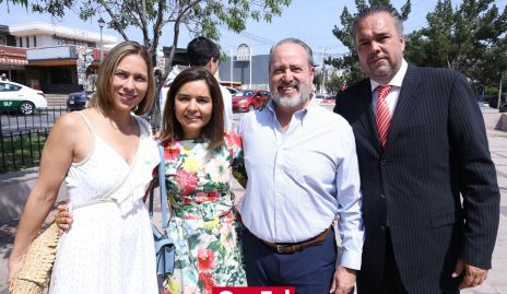 Begoña Apezteguía, Lorena Torres, Daniel Carreras y José Alberto Apezteguía.