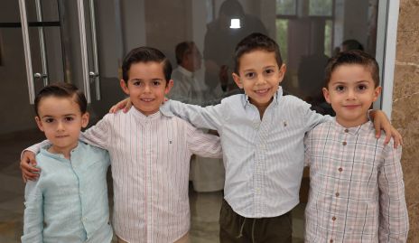  Elías, Demer, Joel y Damián.