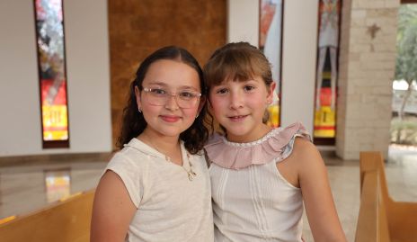  María José Muñoz y Nicole Berrones.