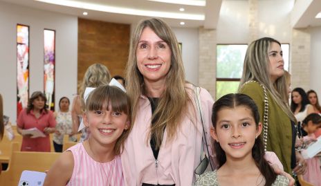  Leyre Gallegos, Leyre Hurtado y María Inés Herrera.