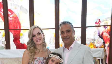  Elsa Paz, Elena y Juan Antonio Reverte.