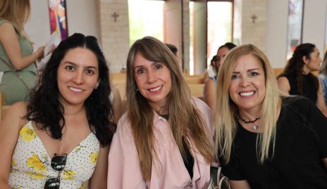  Claudia Díaz de León, Leyre Hurtado y Teté Muñoz.
